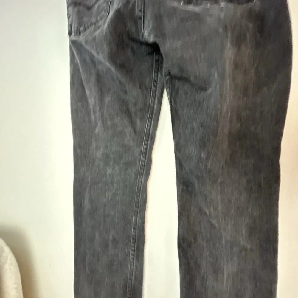 Levi's 502 Denim Black Jeans 38X30‎ Mens